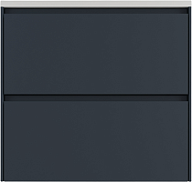 Style Line Тумба под раковину Лима 60 Plus подвесная эмаль графит матовая